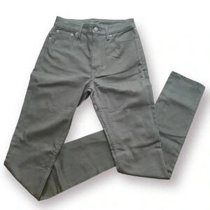 Oak Skinny Jeans Women Size 28 High Rise Black Denim Pants NWT.